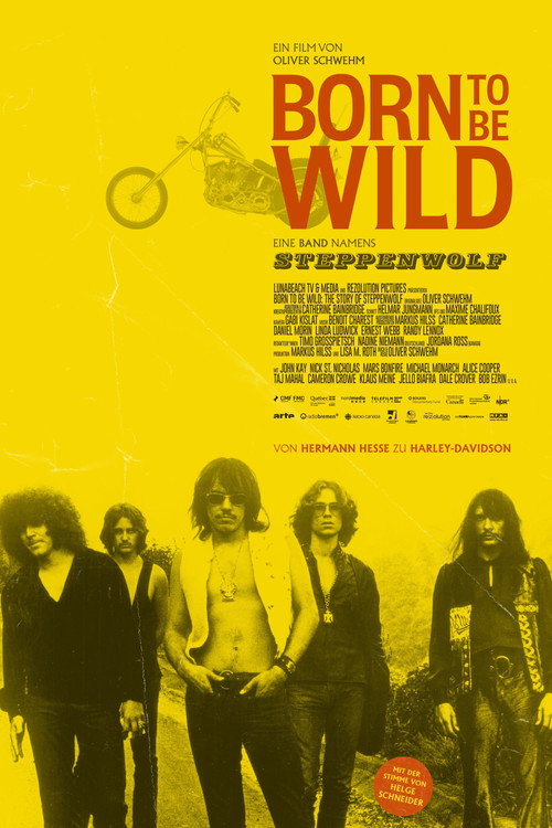 Filmposter: BORN TO BE WILD – EINE BAND NAMENS STEPPENWOLF