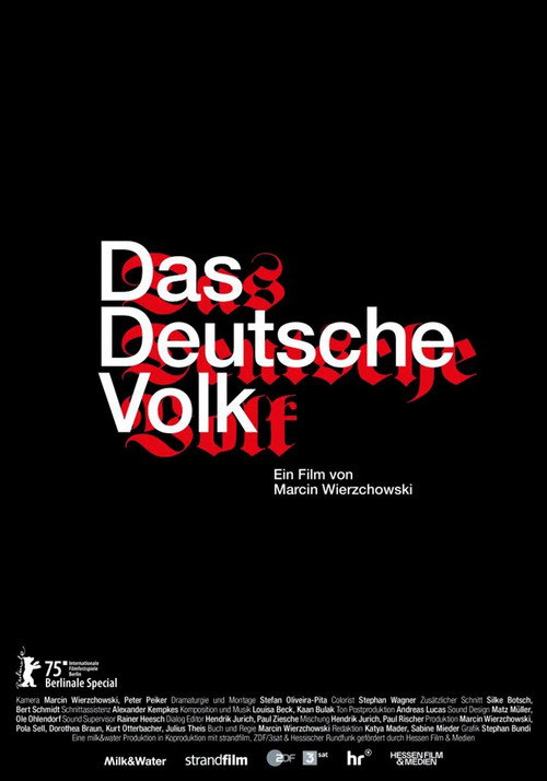 Filmposter: DAS DEUTSCHE VOLK