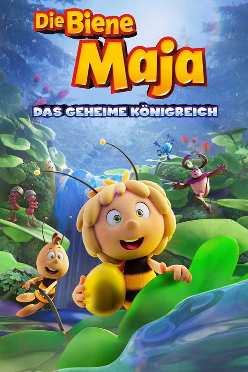 Filmposter: DIE BIENE MAJA – DAS GEHEIME KÖNIGREICH