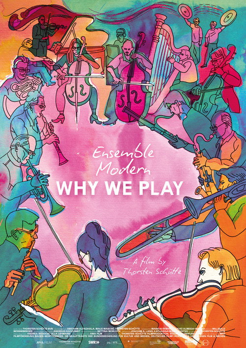 Filmposter: ENSEMBLE MODERN - WHY WE PLAY