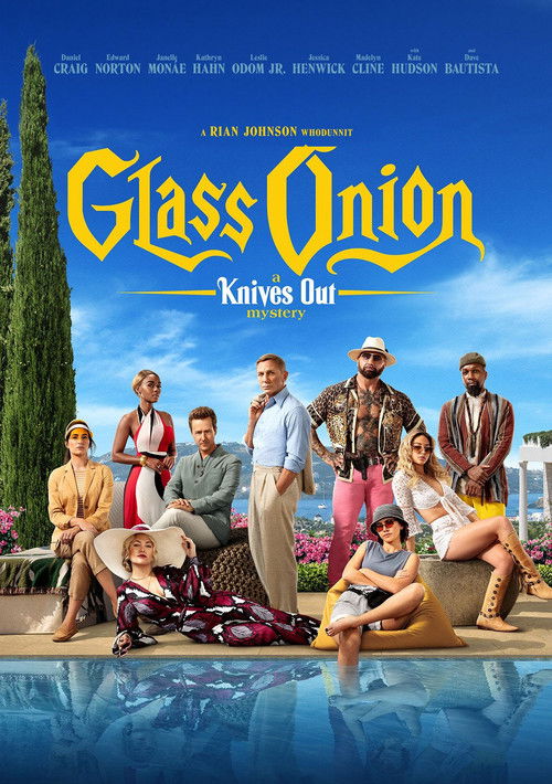 Filmposter: GLASS ONION - A KNIVES OUT MYSTERY